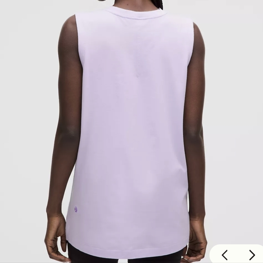 Lululemon All Yours Organic Cotton Tank Size L NWT - Picture 2 of 11